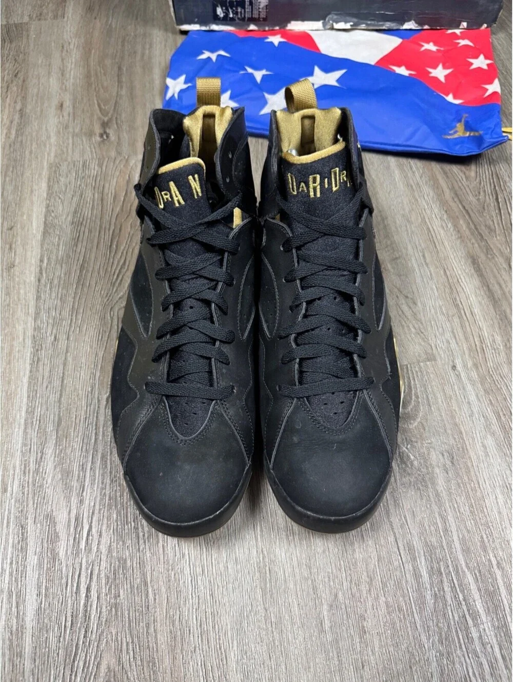 Size 13 - Air Jordan 7/6 Retro Golden Moments Pack